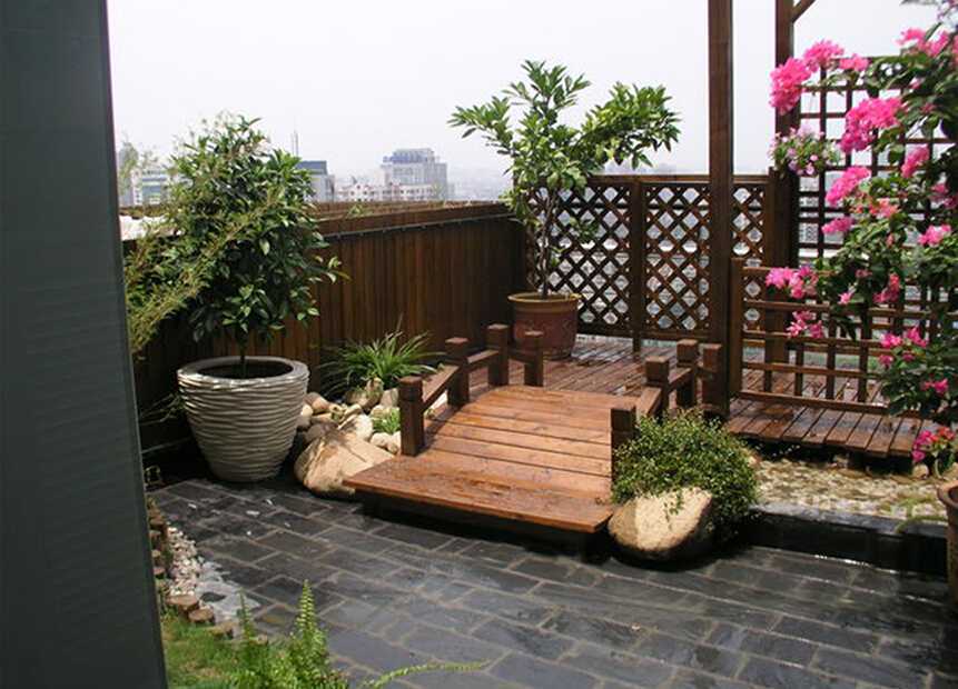 花园式屋顶绿化